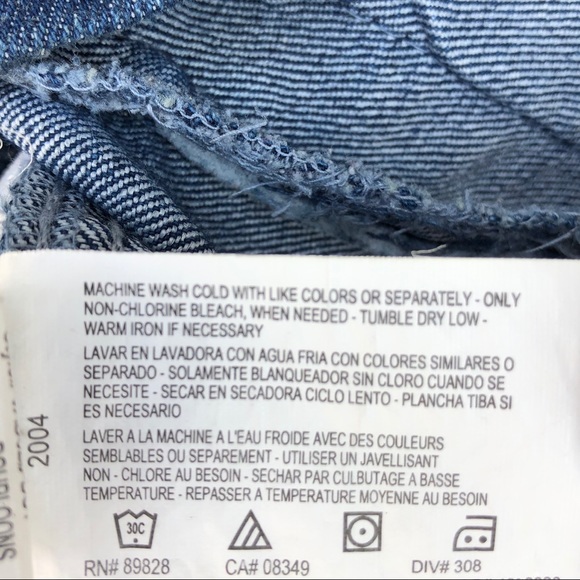 NINE WEST Vintage America Collection Denim Vest, S - Picture 8 of 8